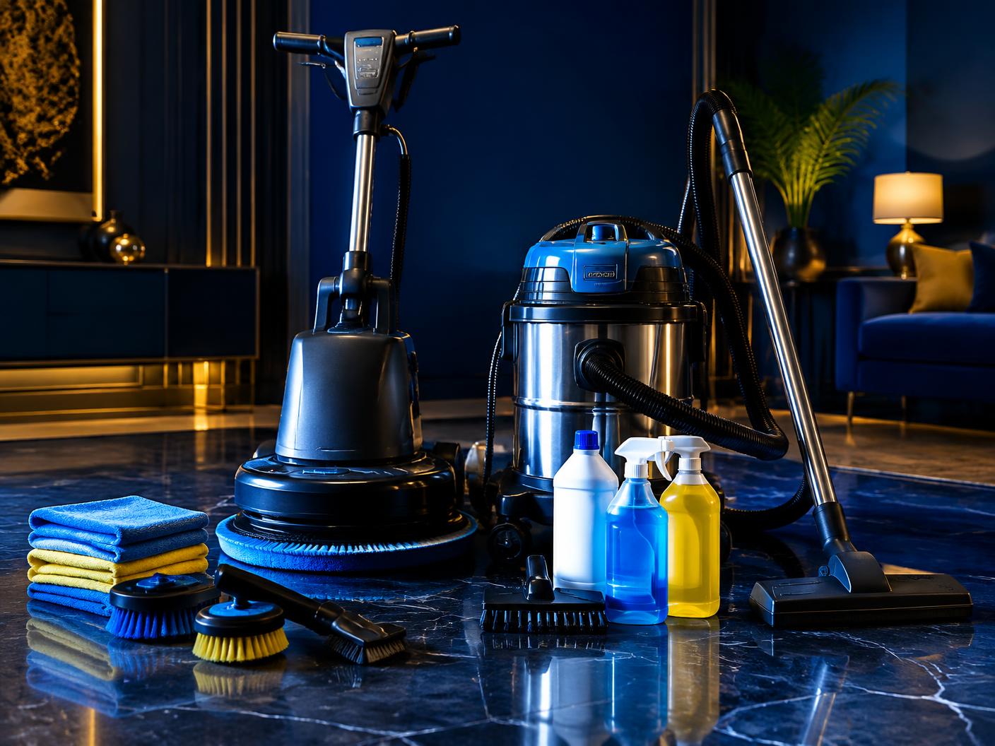 Professional deep-cleaning equipment